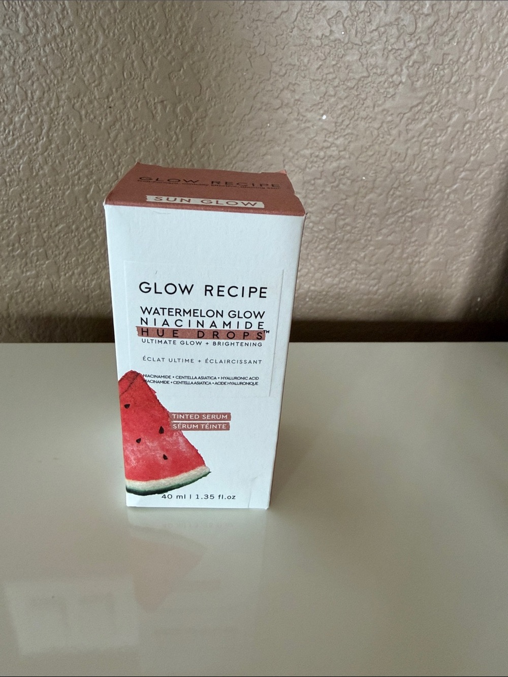 Glow Recipe Watermelon glow niacinamide hue drops sun glow NIB